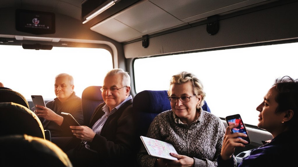 Technology on Senior Bus Tours: WiFi, Apps, and Digital Guides accessible personalized digital tour