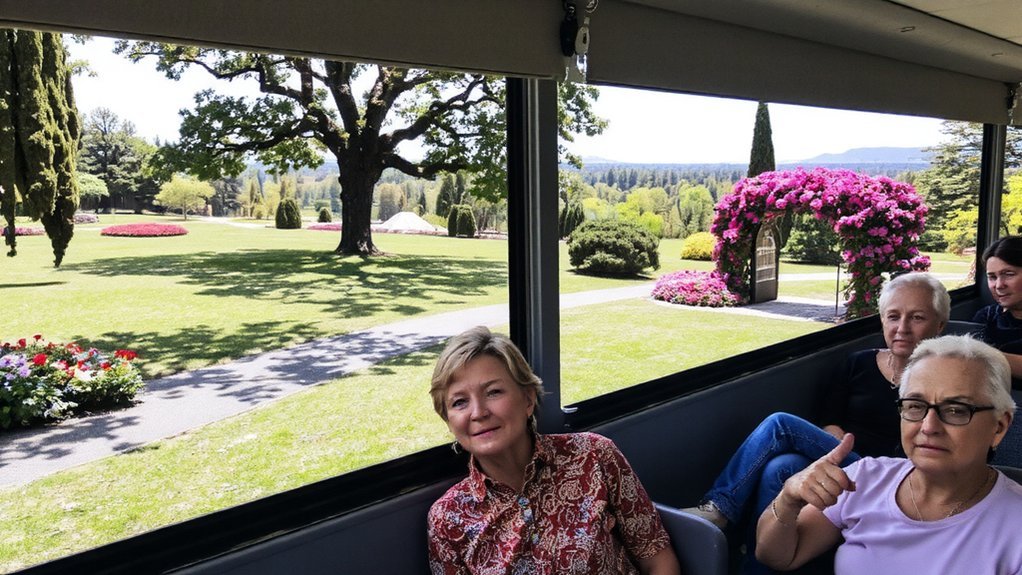 accessible sensory garden strolls