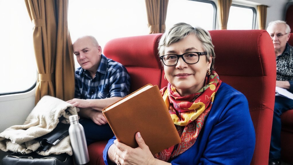 Senior Bus Tours for Beginners: Overcoming Travel Anxiety calm comfortable bus trip
