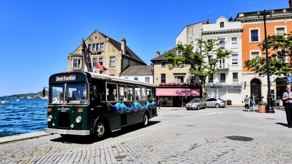 Senior Bus Tours Nova Scotia: Maritime Magic and Coastal Beauty cobblestone wharves shipbuilding heritage