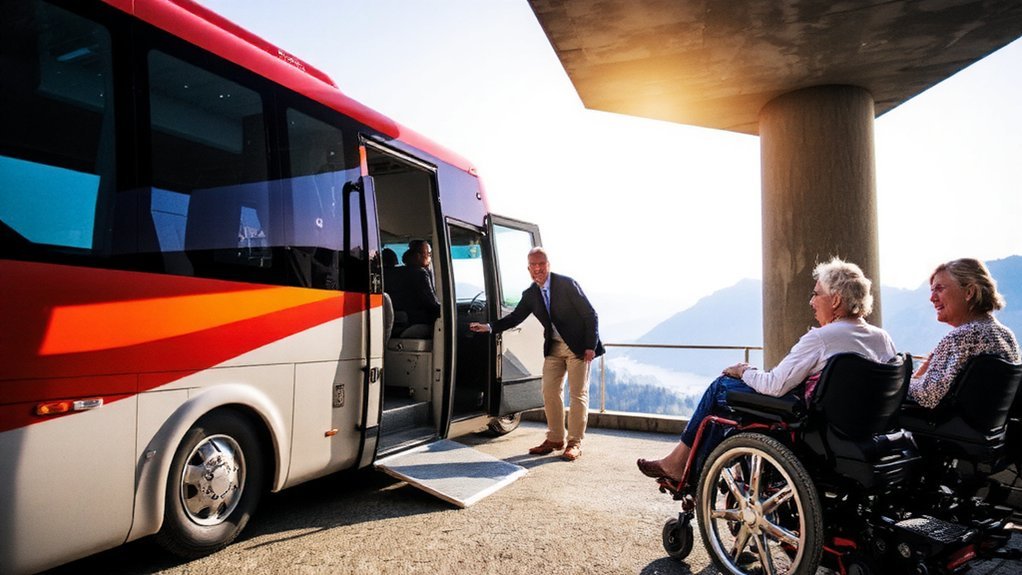 comfortable accessible electric buses