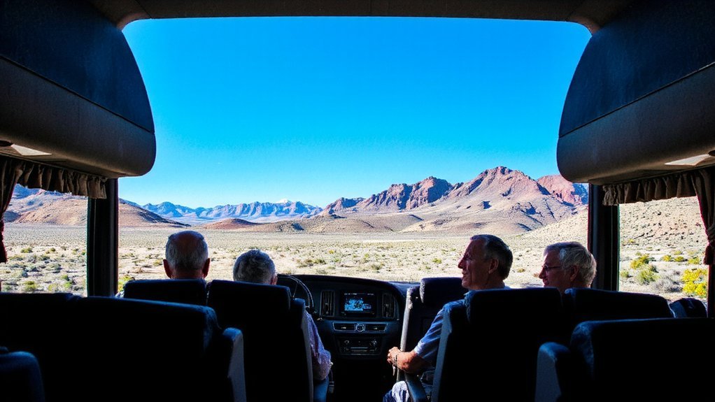 comfortable senior bus travel