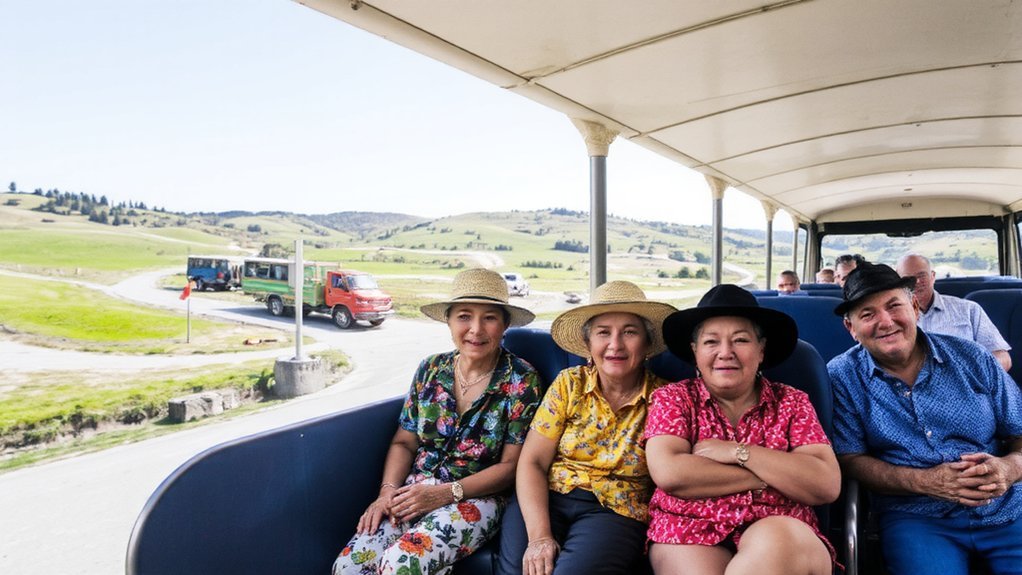 comfortable travel with friends