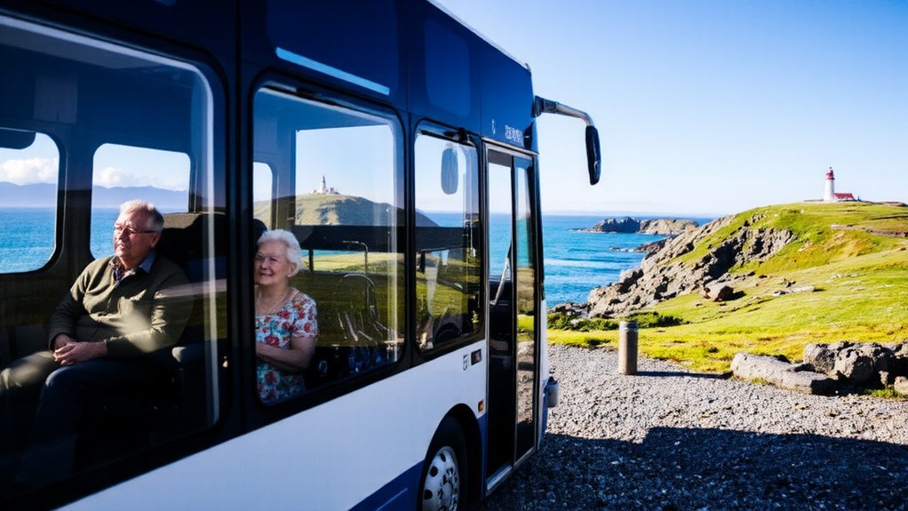 Senior Bus Tours Nova Scotia: Maritime Magic and Coastal Beauty comfy seats snacks amenities