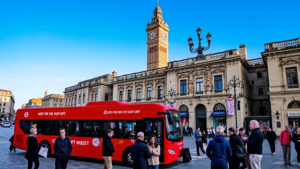 Where to Catch the Hop-On Hop-Off Bus: City Tour Guide early mornings late afternoons