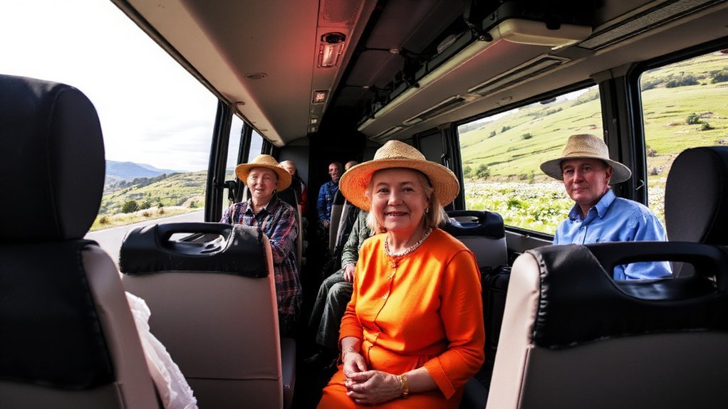 Pensioners Bus Tours: Retirement Travel Made Easy ergonomic seating and medication