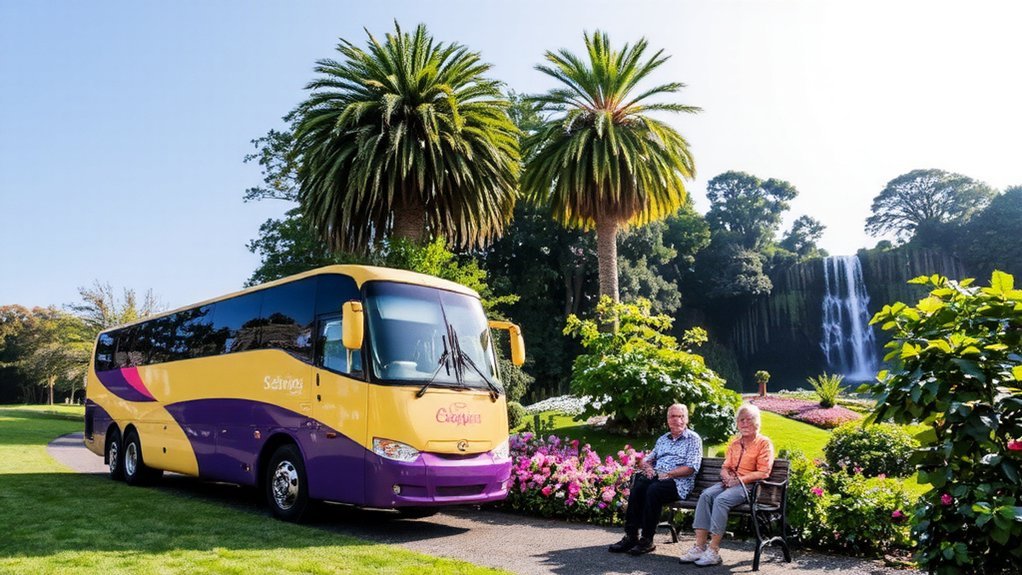 fern behind rose bushes