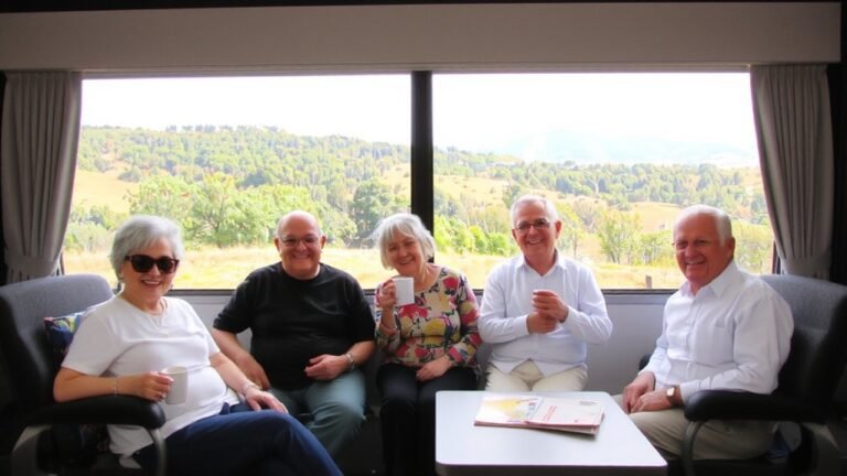 first time senior bus tour