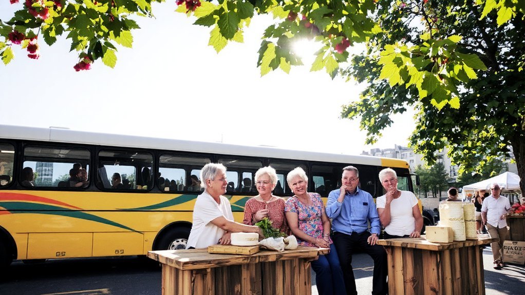 Senior Day Tours Near Me: Local Attractions by Coach fresh produce cheeses jams