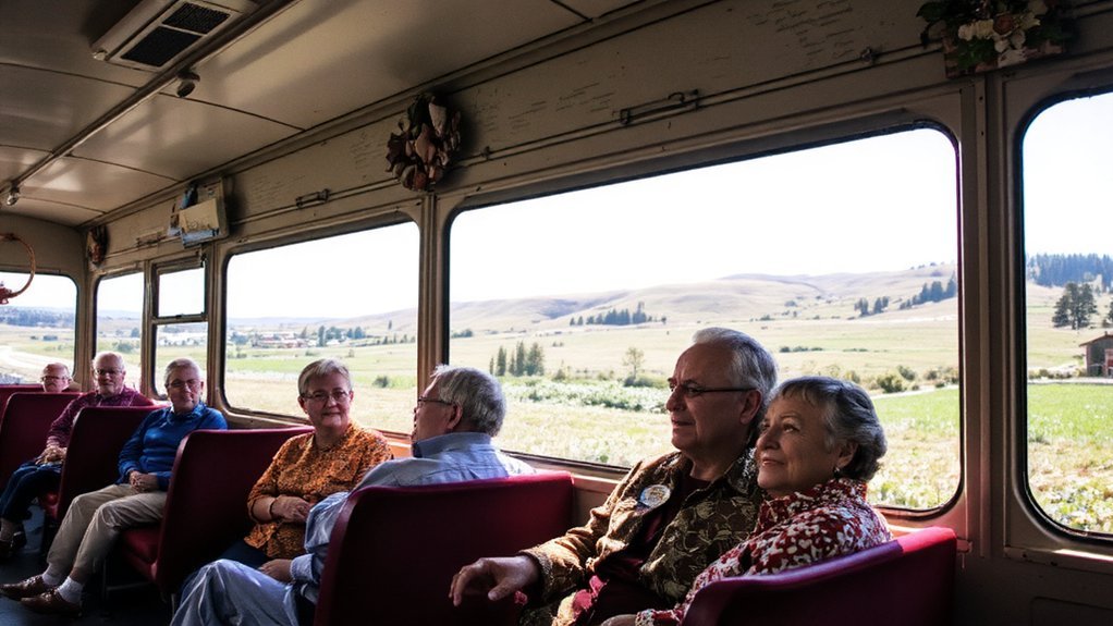 group bus benefits seniors