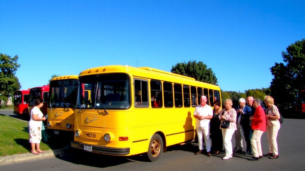 guided senior bus tours