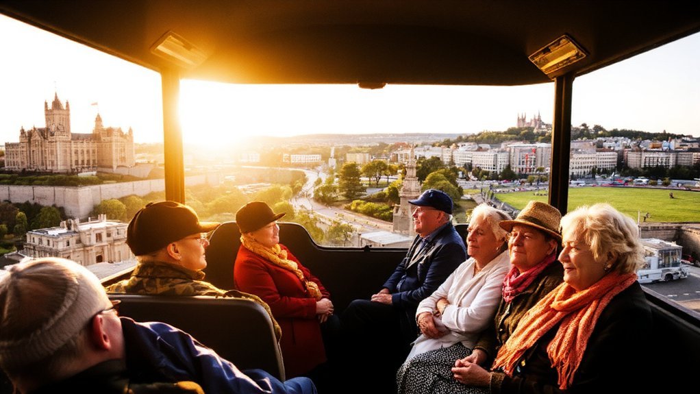 leisurely scenic historic tours