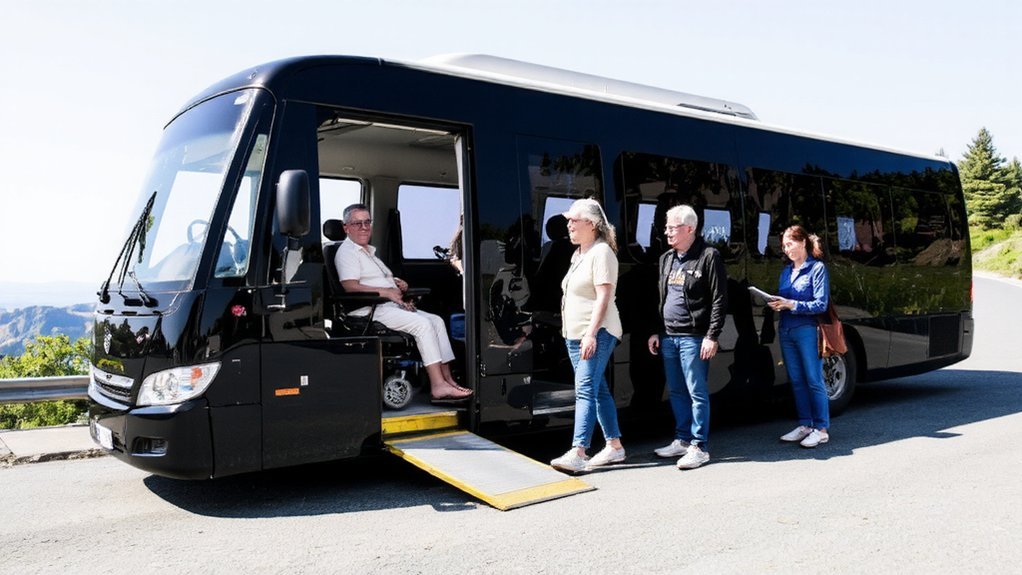 Senior Bus Tours for Limited Mobility: Accessible Travel Solutions low floor buses and paratransit
