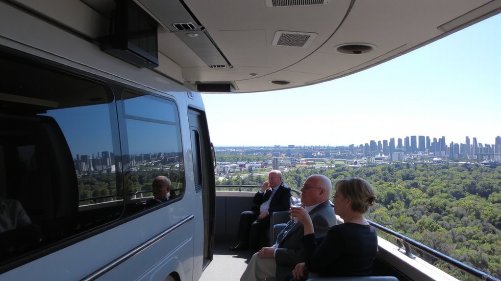luxury senior coach travel