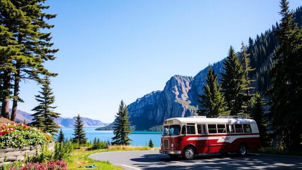 northern boreal river scenery