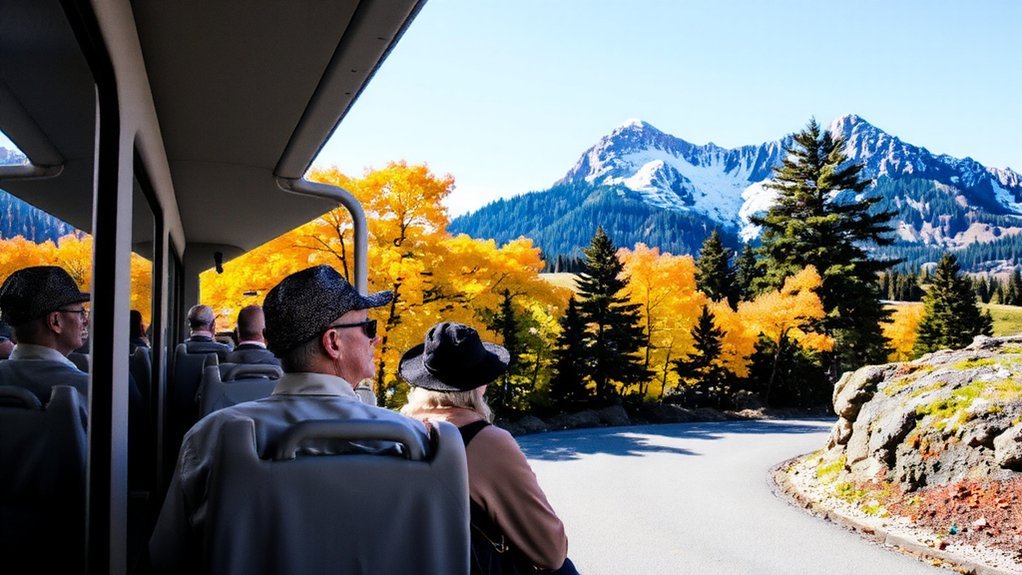 peaceful floral sunset drives