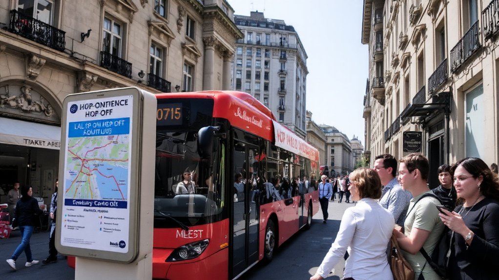 Where to Catch the Hop-On Hop-Off Bus: City Tour Guide plan routes check schedules