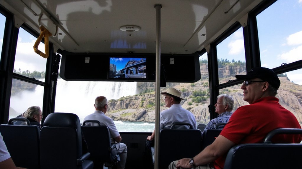 quiet cushioned accessible bus
