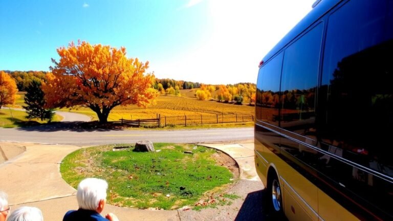 regional senior bus tours