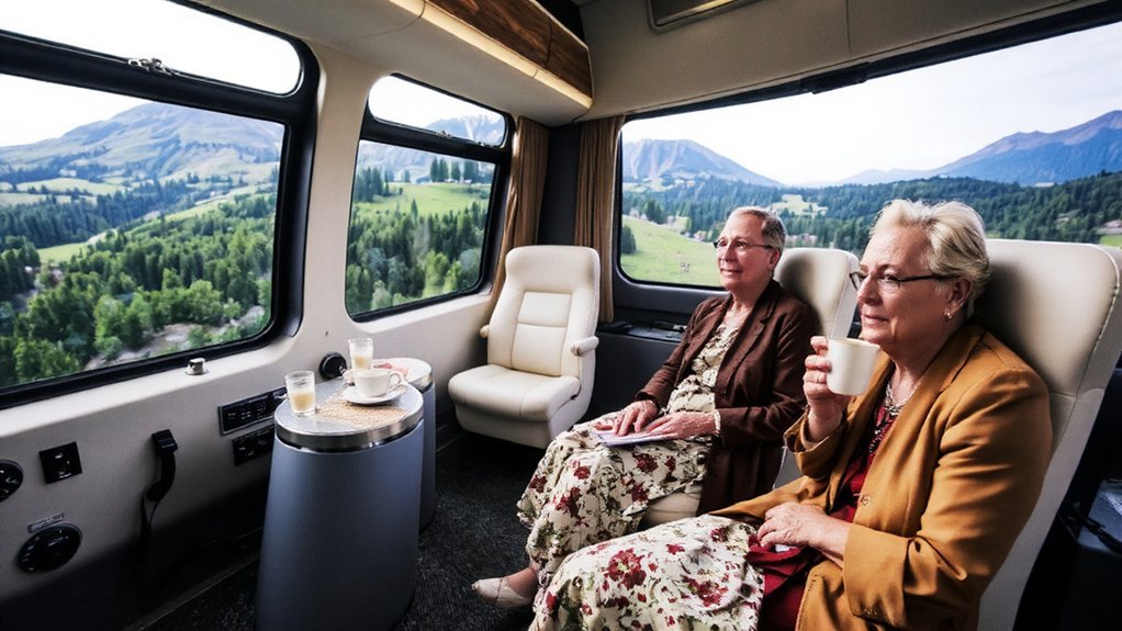 Luxury Senior Bus Tours: Premium Coach Travel Experiences safe comfortable social travel
