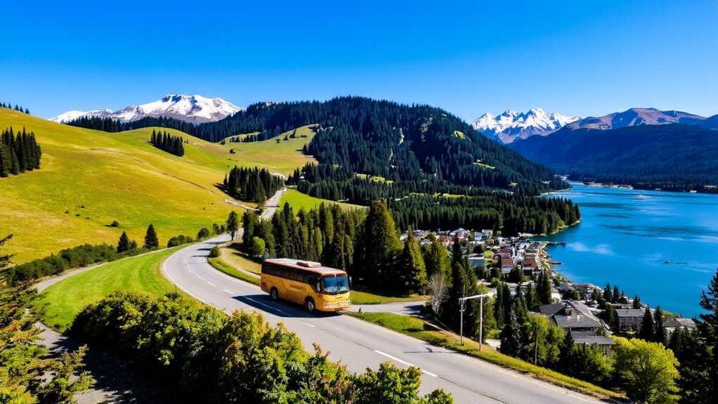 Senior Bus Tours From Edmonton to Vancouver: Cross-Country Journey scenic 1180 mile mountain route