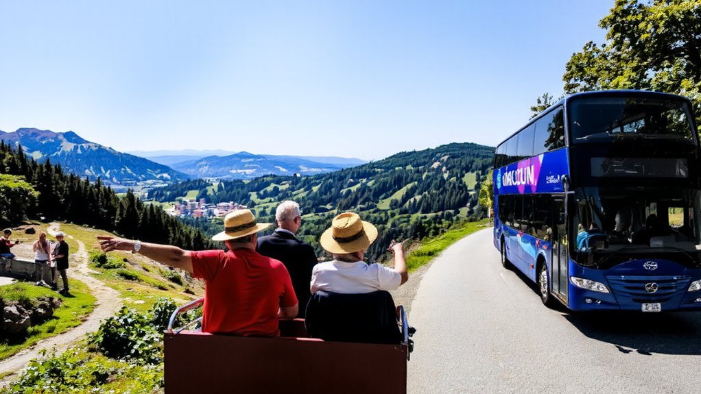 scenic senior friendly bus routes