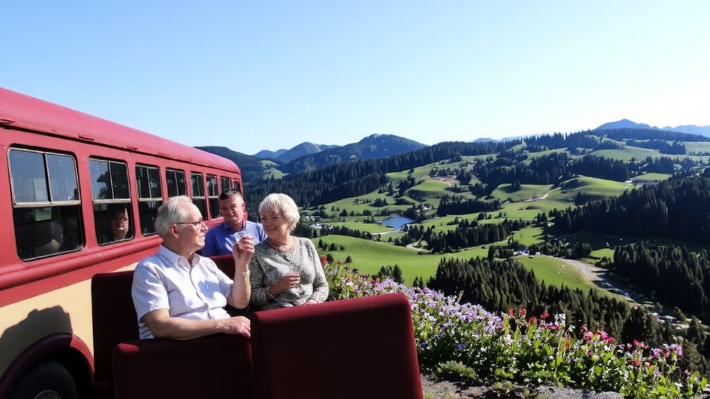Senior Day Trip Bus Tours: Best One-Day Excursions Near You scenic trails rustling leaves