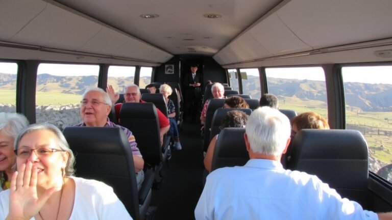senior bus tour guide