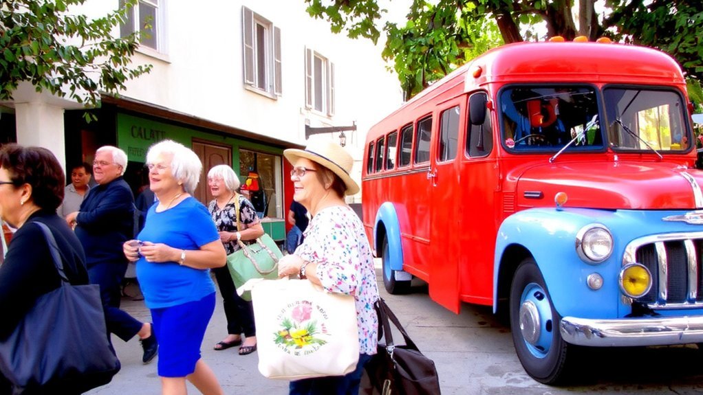 senior bus tours near me