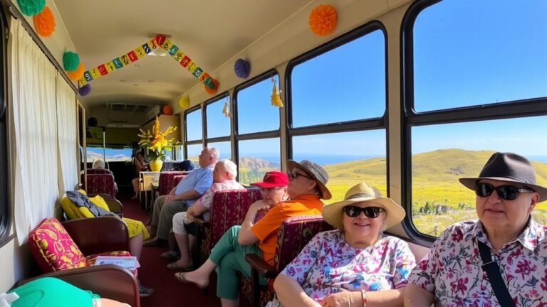 senior group bus trips