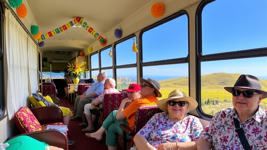 senior group bus trips