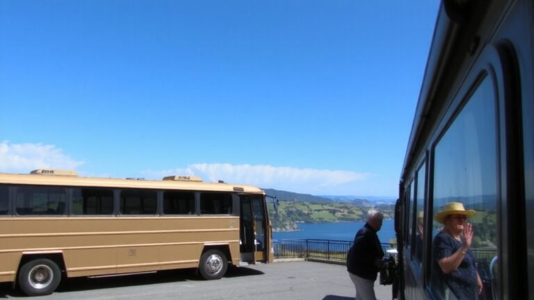 senior half day bus tours