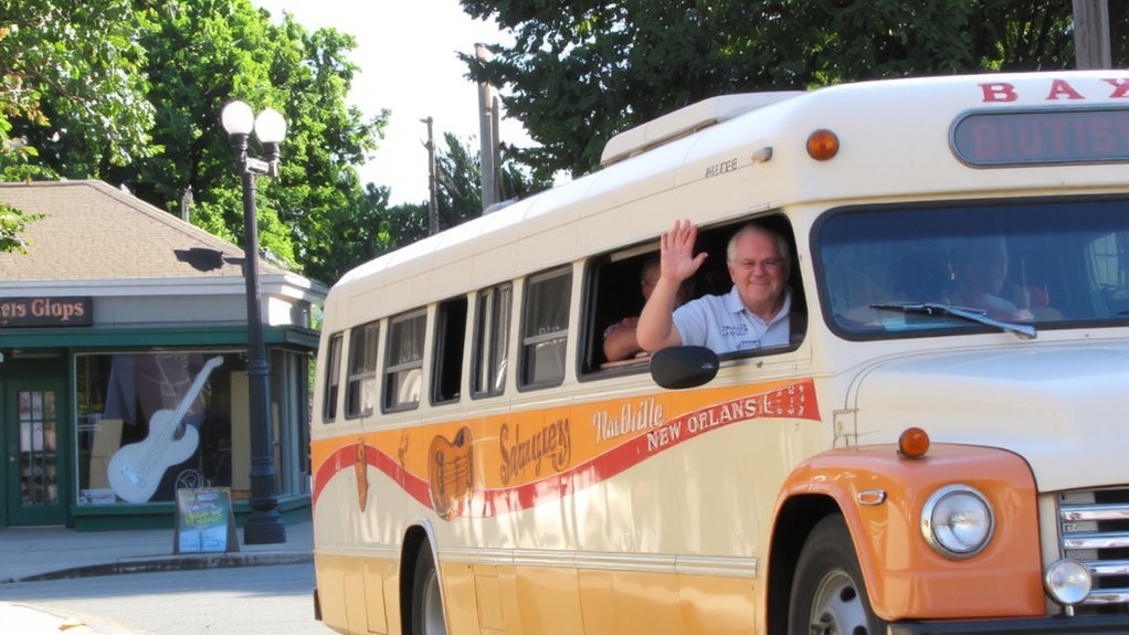 senior music bus tours