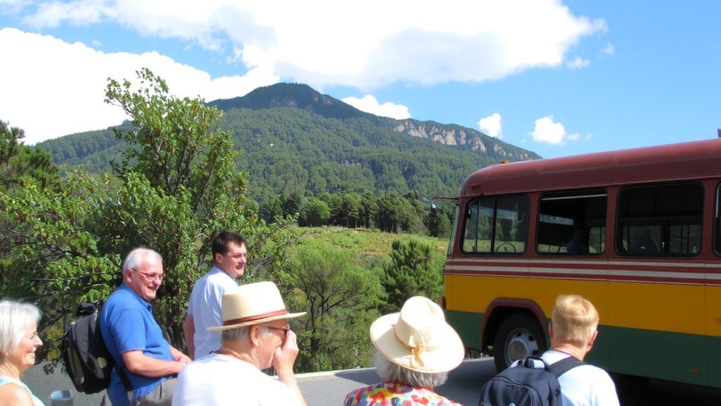 senior tour bus tips