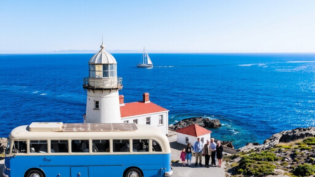 steady coastal lighthouse photography