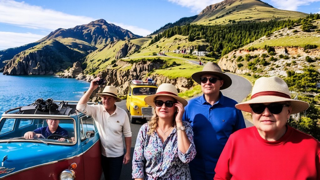 sunrise coastal mountain drives