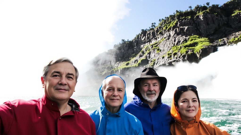 thunderous spray awe inspiring roar