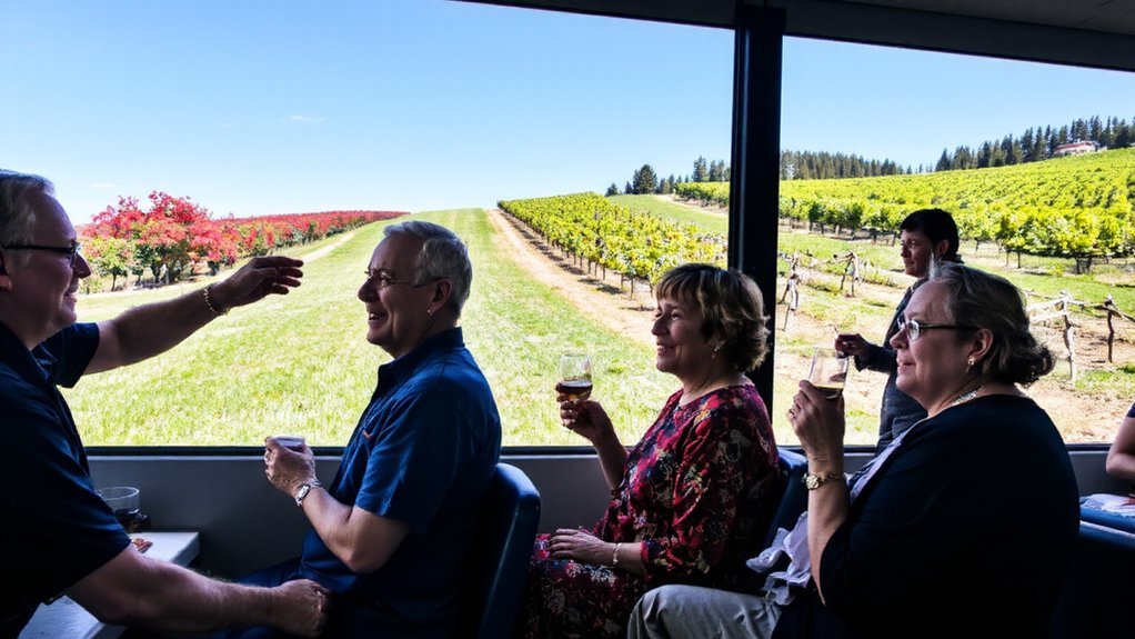 Senior Day Trip Bus Tours: Best One-Day Excursions Near You vineyard tastings and meals